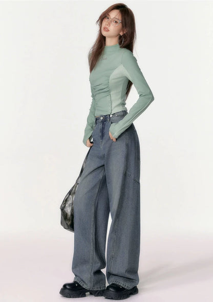 Classic Ease Wide Leg Jeans