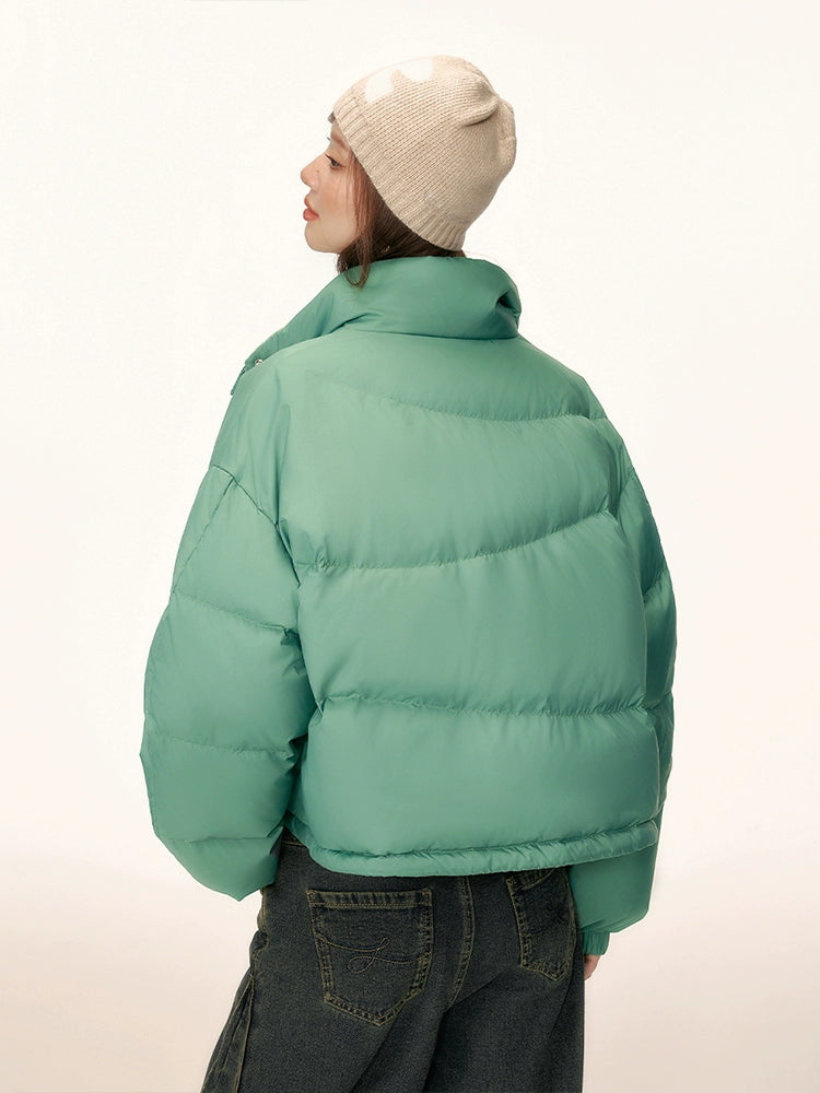 Short Duck Down Warm Casual Padded Jacket